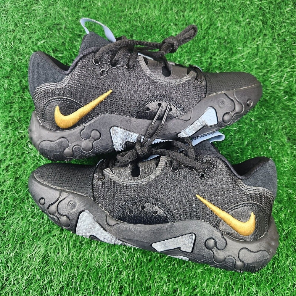 Nike PG 6 'Black Metallic Gold' Men's Sz 5 Women's 6.5 DC1974-005 NWOB